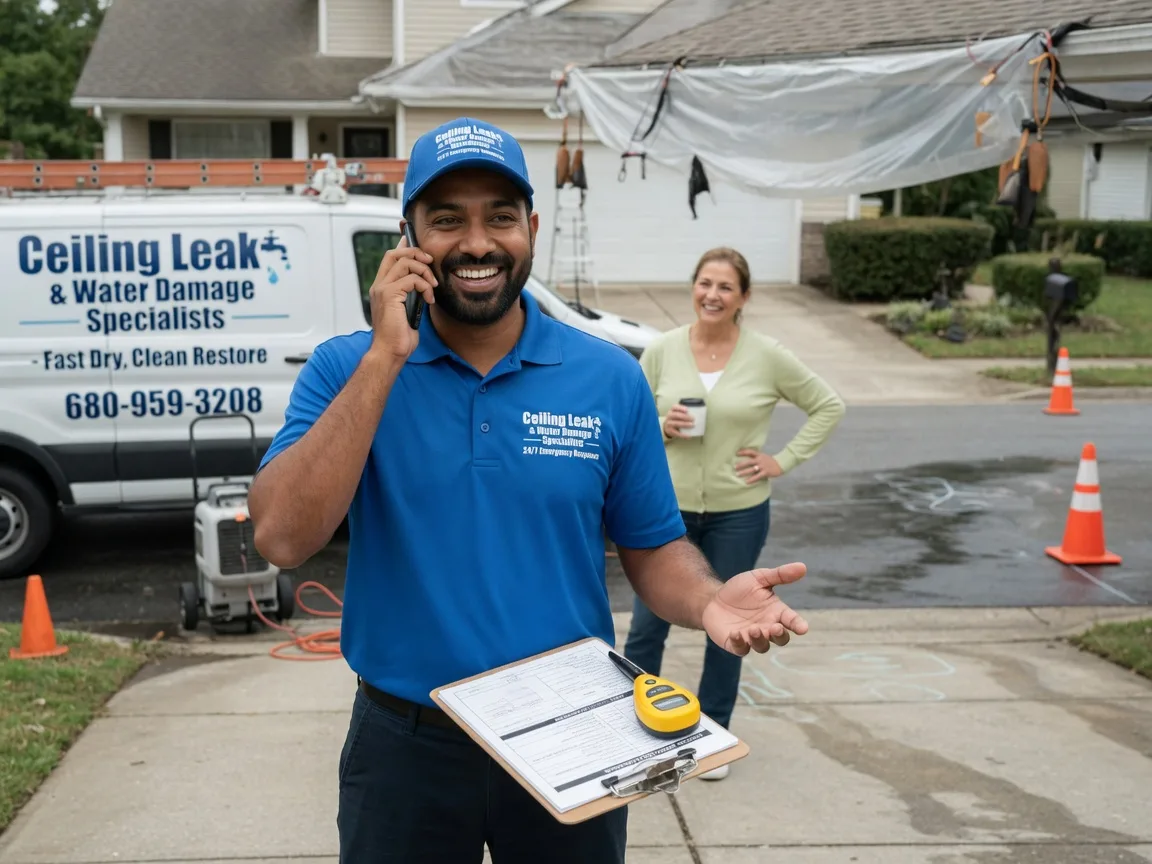 Ceiling Leak Cleanup Great Meadows, NJ FAQs